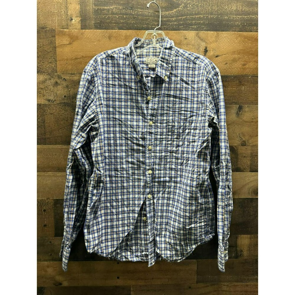 J. Crew Men's Long Sleeve‎ Button Up Size Medium